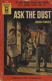 Джона Фанте "Спроси у пыли" (американская обложка)