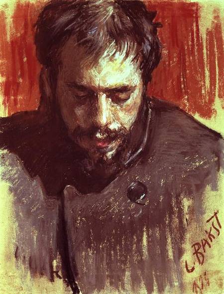 Леон Бакст "Портрет Александра Бенуа" 1894 года