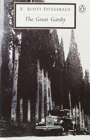 Классическая обложка "Гэтсби" от Penguin book