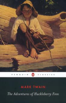 "Приключения Гекльберри Финна" - обложка от Penguin